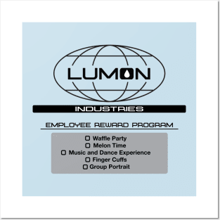 Severance- Lumon Employee Rewards Program- On light Posters and Art